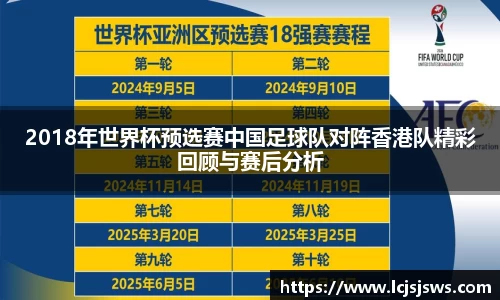 2018年世界杯预选赛中国足球队对阵香港队精彩回顾与赛后分析